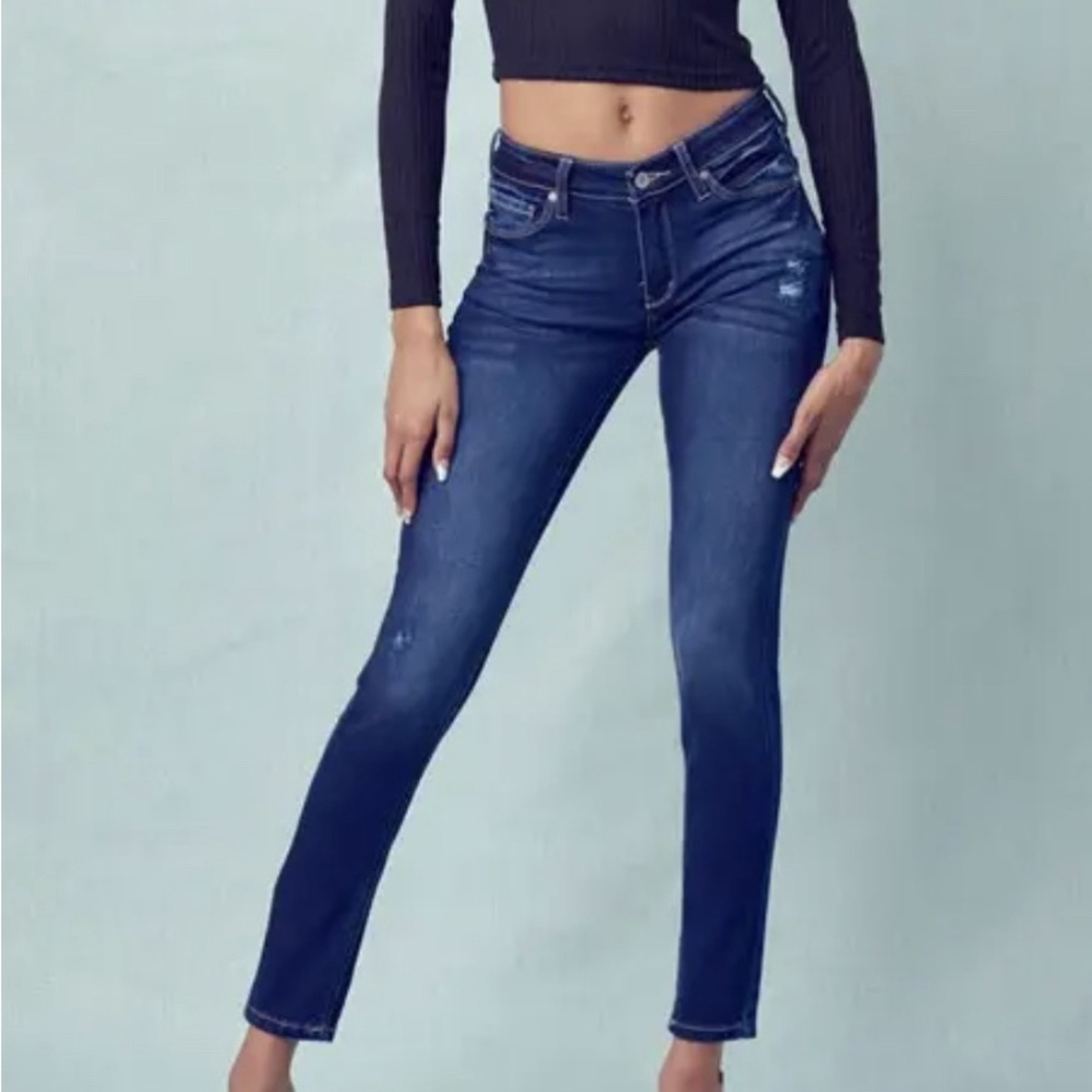 Kancan Mid rise super skinny jean KC7209D